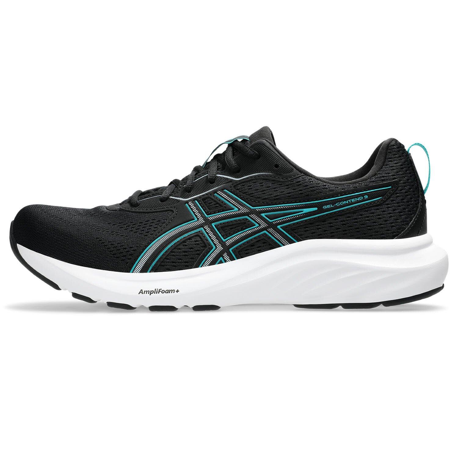 Zapatillas De Running Hombre - ASICS Gel Contend 9 - Black/Teal 2/7