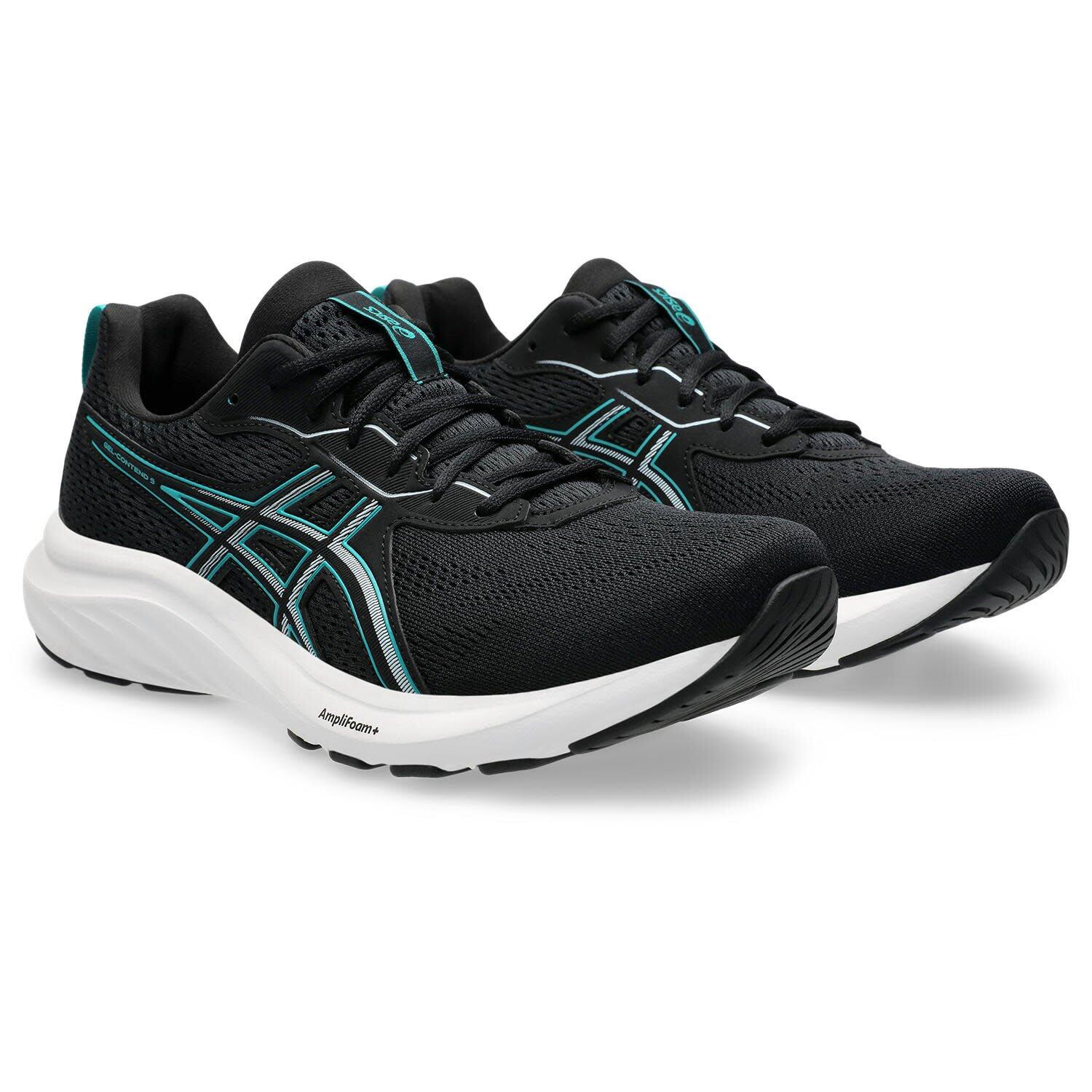 Zapatillas De Running Hombre - ASICS Gel Contend 9 - Black/Teal 3/7