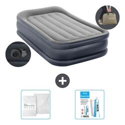 Matelas gonflable Intex Deluxe - 1P - 191x99x42 cm + Accessoires