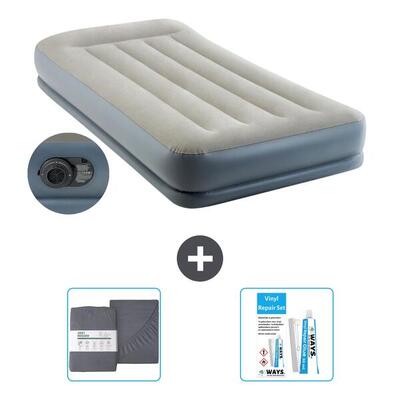 Luchtbed intex prestige - 2p - 203x152x30 cm + accessoires cb20