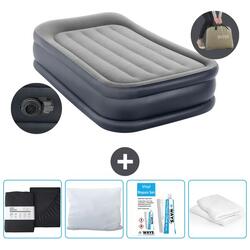 Matelas gonflable Intex Raised - 1P - 191x99x42 cm + Accessoires