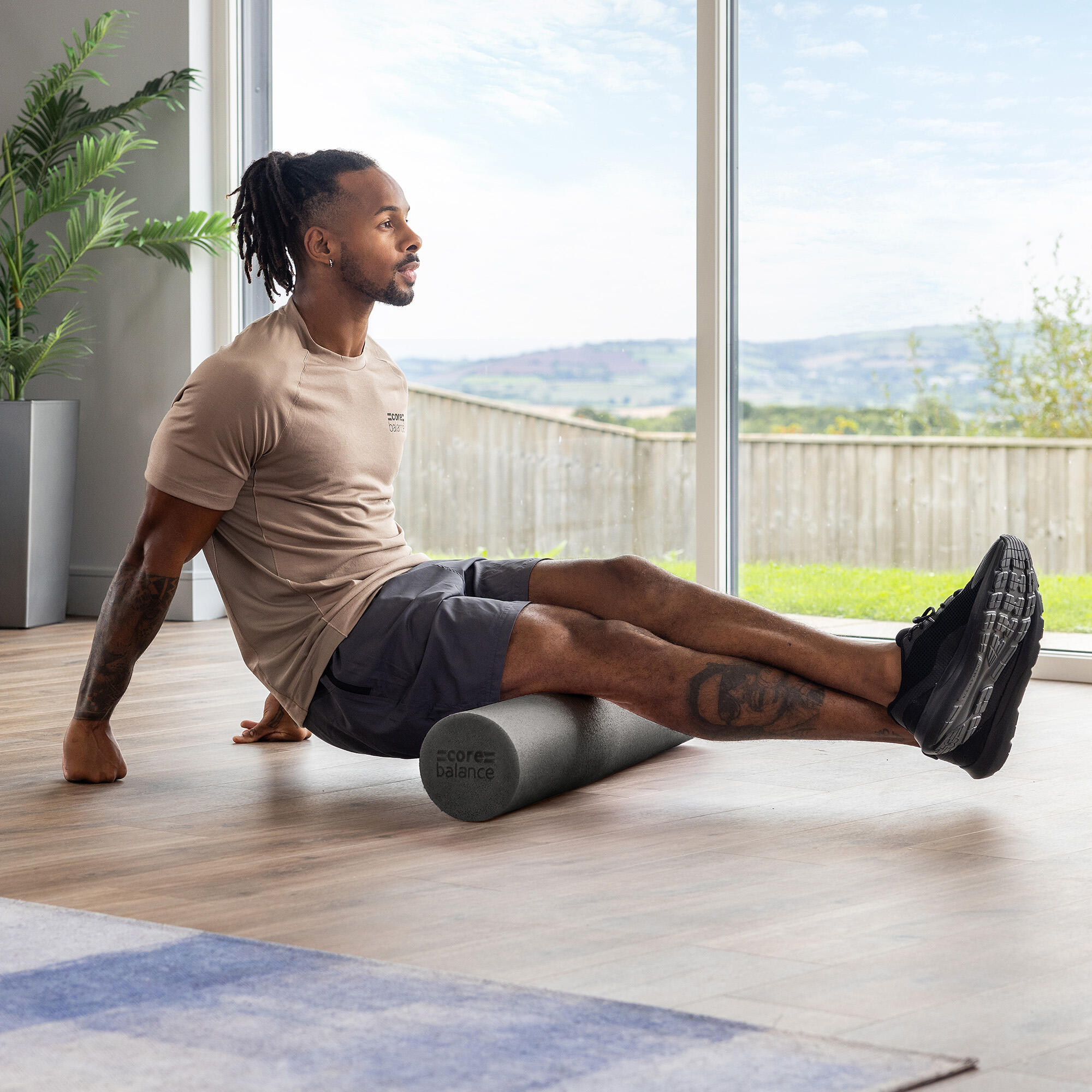 Upper Back Physical Therapy Foam Roller Exercises Shoulder Pain - Main Image