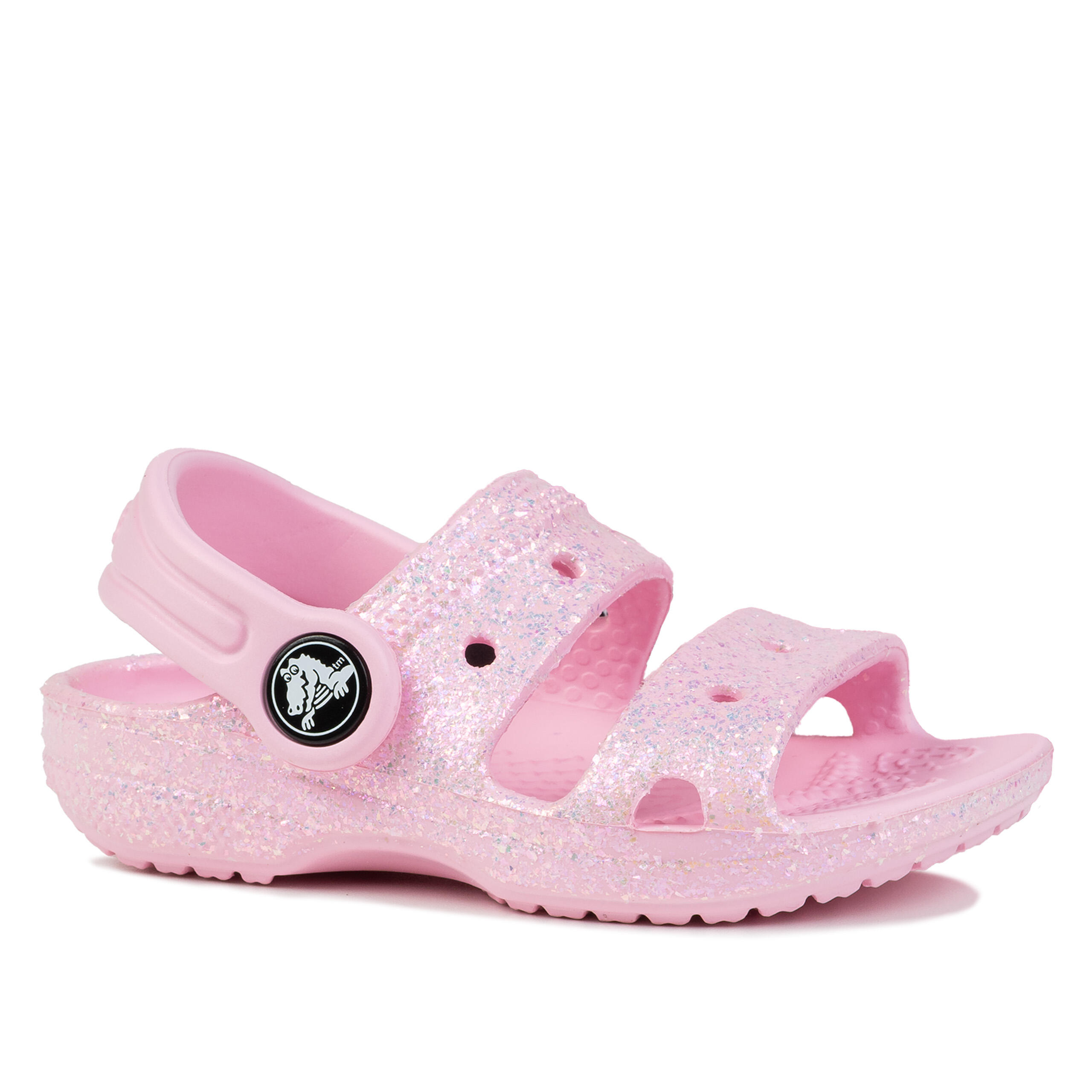 Sandały dziecięce dla dziewczynek Crocs CLASSIC CROCS GLITTER 7/7