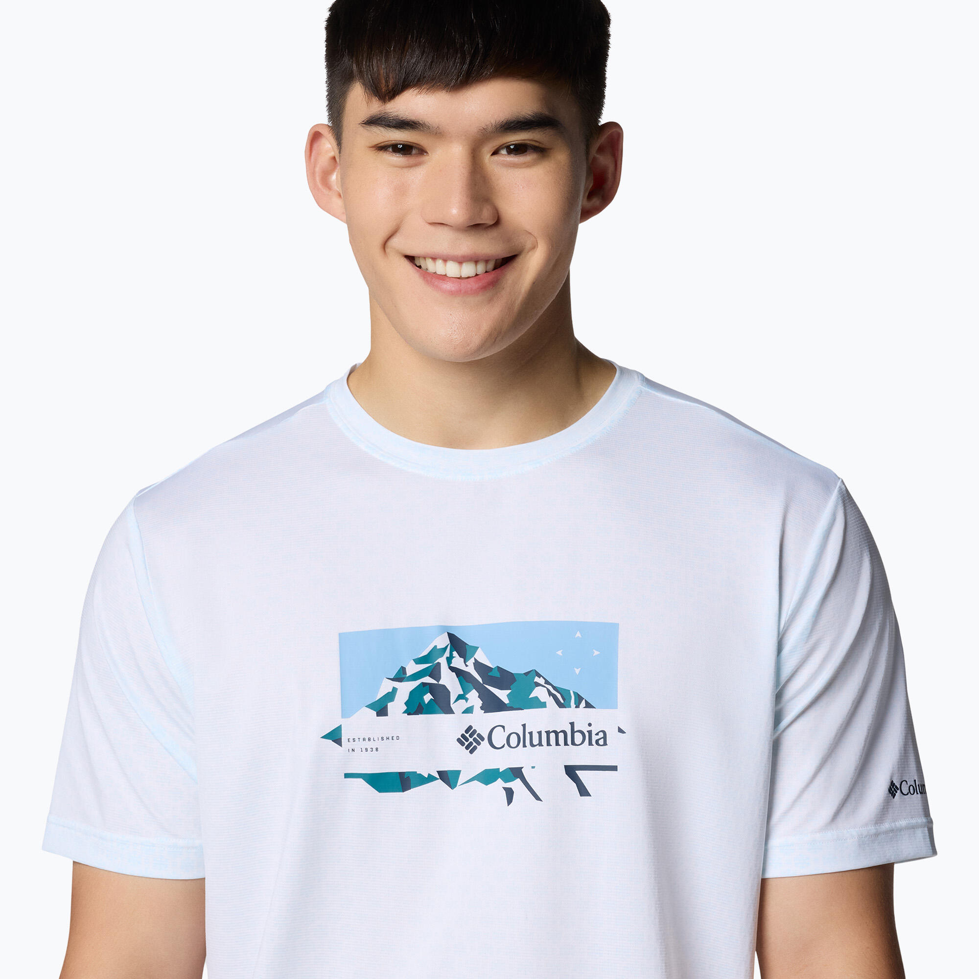 T-shirt à manches courtes Columbia Ice Lake II pour homme 4/5