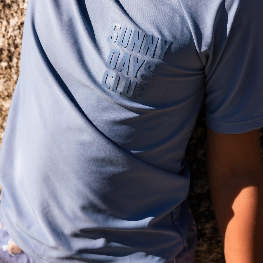Swim Essentials Swimming T-shirt - Short Sleeve - Blue - Pure Tones 5/6