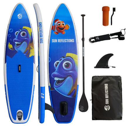 Sup Opblaasbaar Bord Zon Reflecties Kinderen 8'2" Violet
