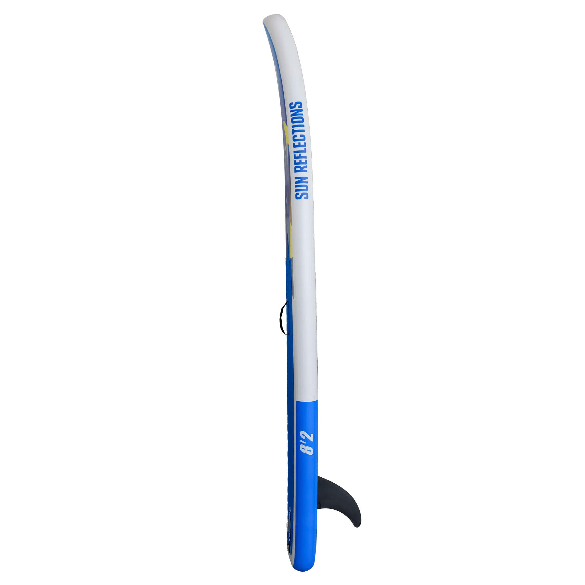 Sup aufblasbares Brett Sonne Reflexionen Kinder 8'2" Violett 3/4