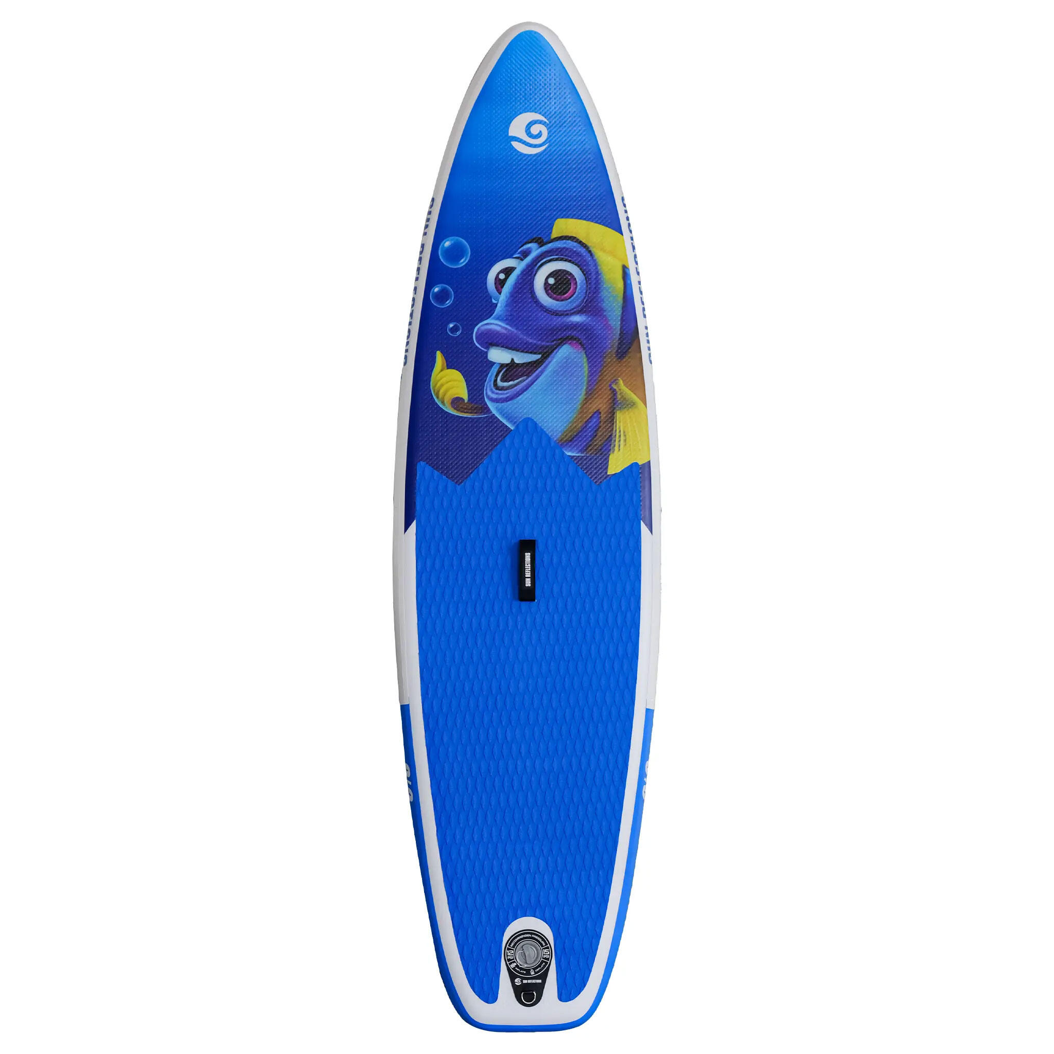 Sup aufblasbares Brett Sonne Reflexionen Kinder 8'2" Violett 2/4