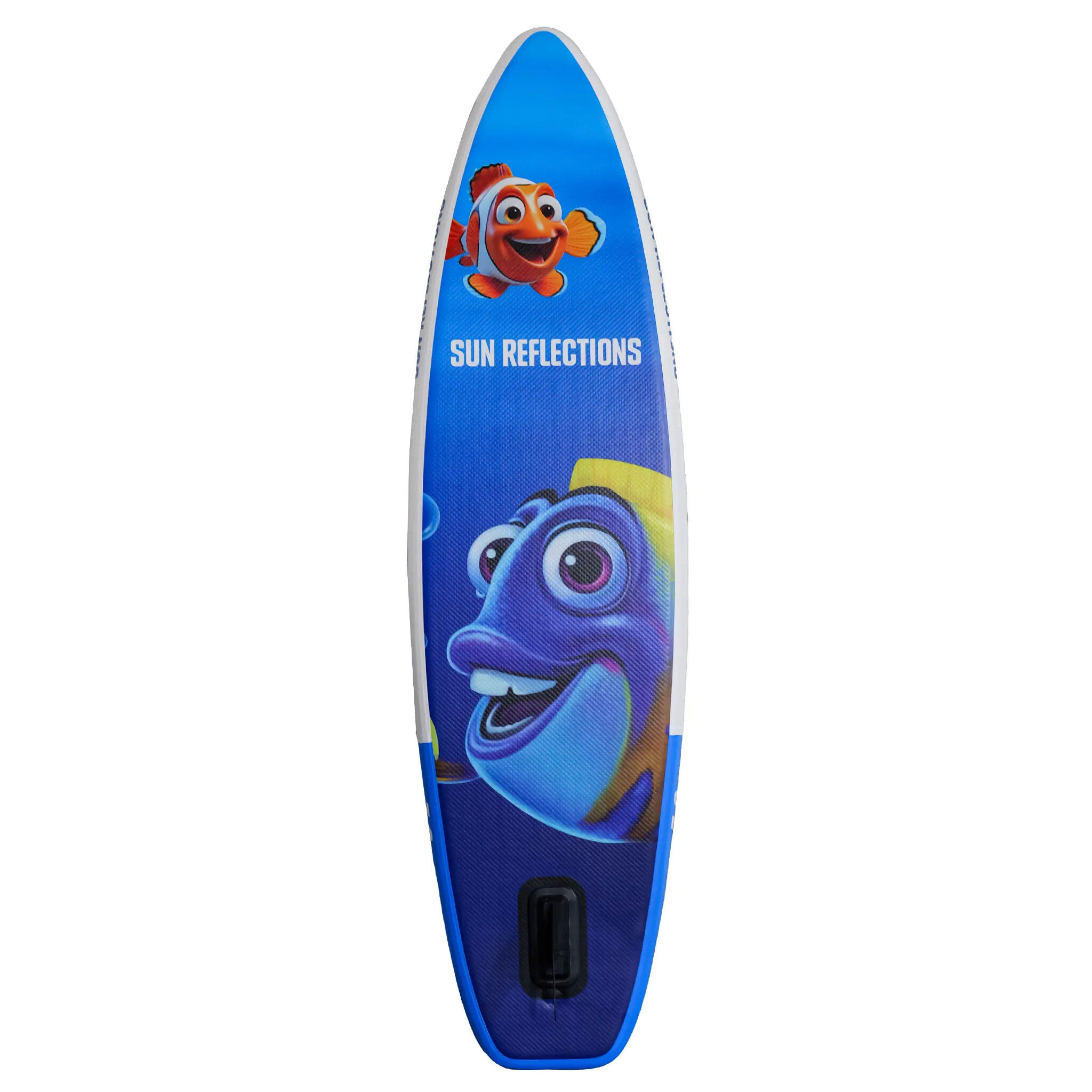 Sup aufblasbares Brett Sonne Reflexionen Kinder 8'2" Violett 4/4