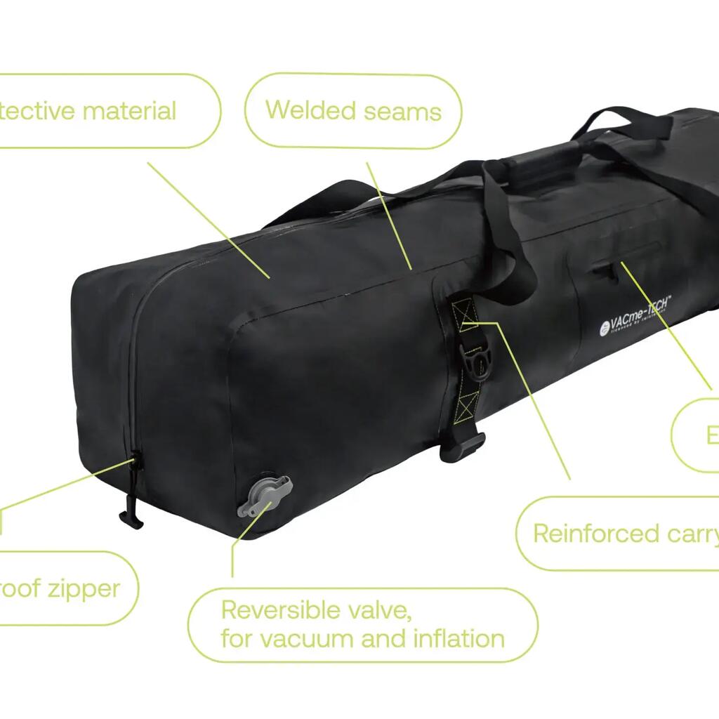 VACme-TECH Golf Bag 100% Air- and Waterproof