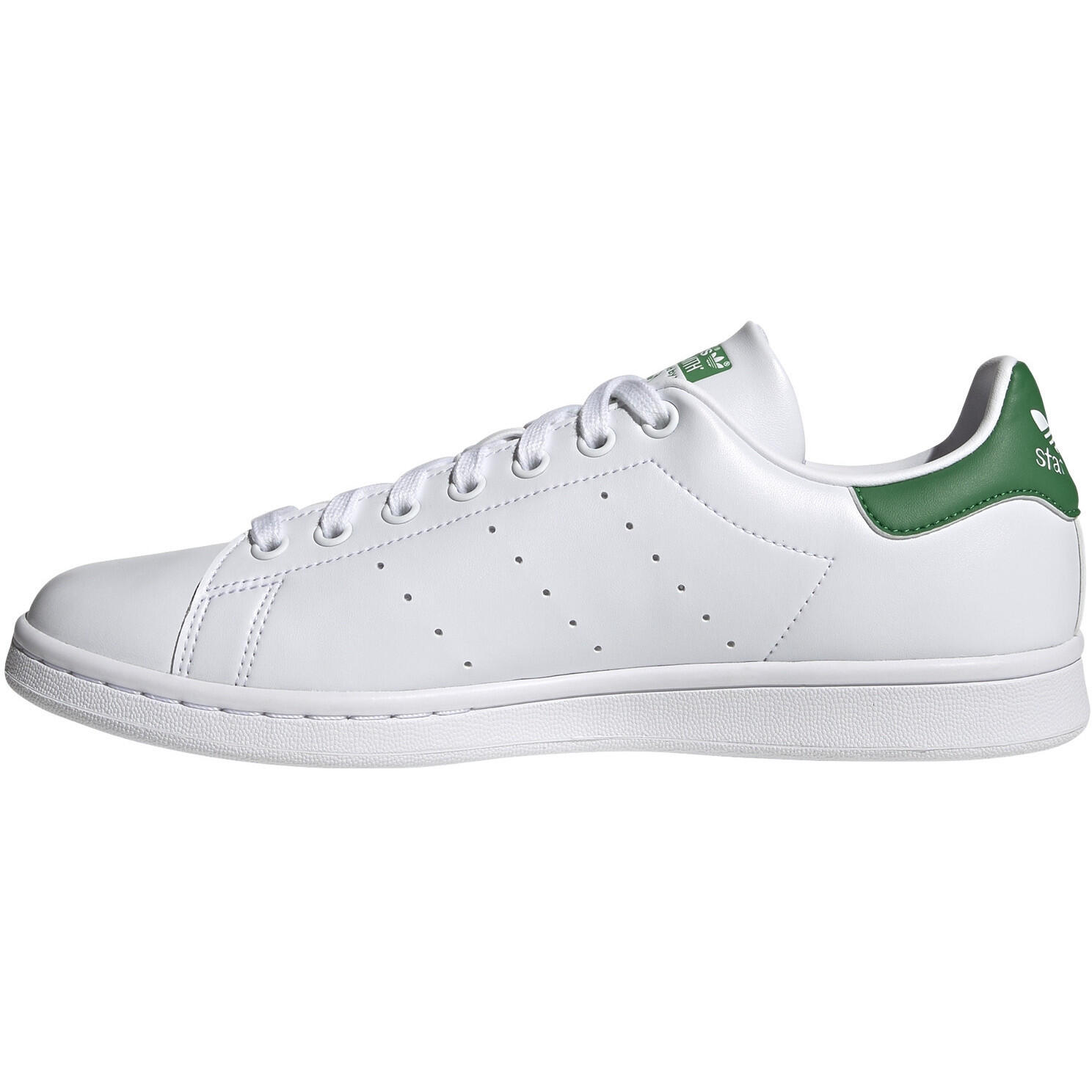 Zapatillas Adidas Original Stan Smith Blancas Y Verdes Adulto 2/7