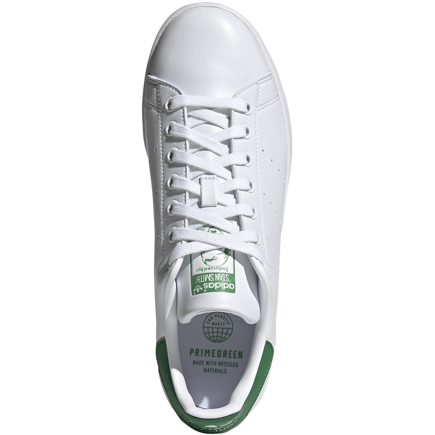 Zapatillas Adidas Original Stan Smith Blancas Y Verdes Adulto 3/7