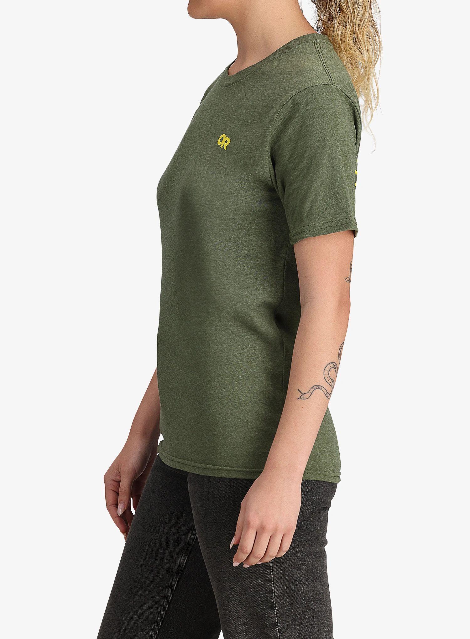 Koszulka bawełniana Outdoor Research Spoked Logo T-Shirt 3/4