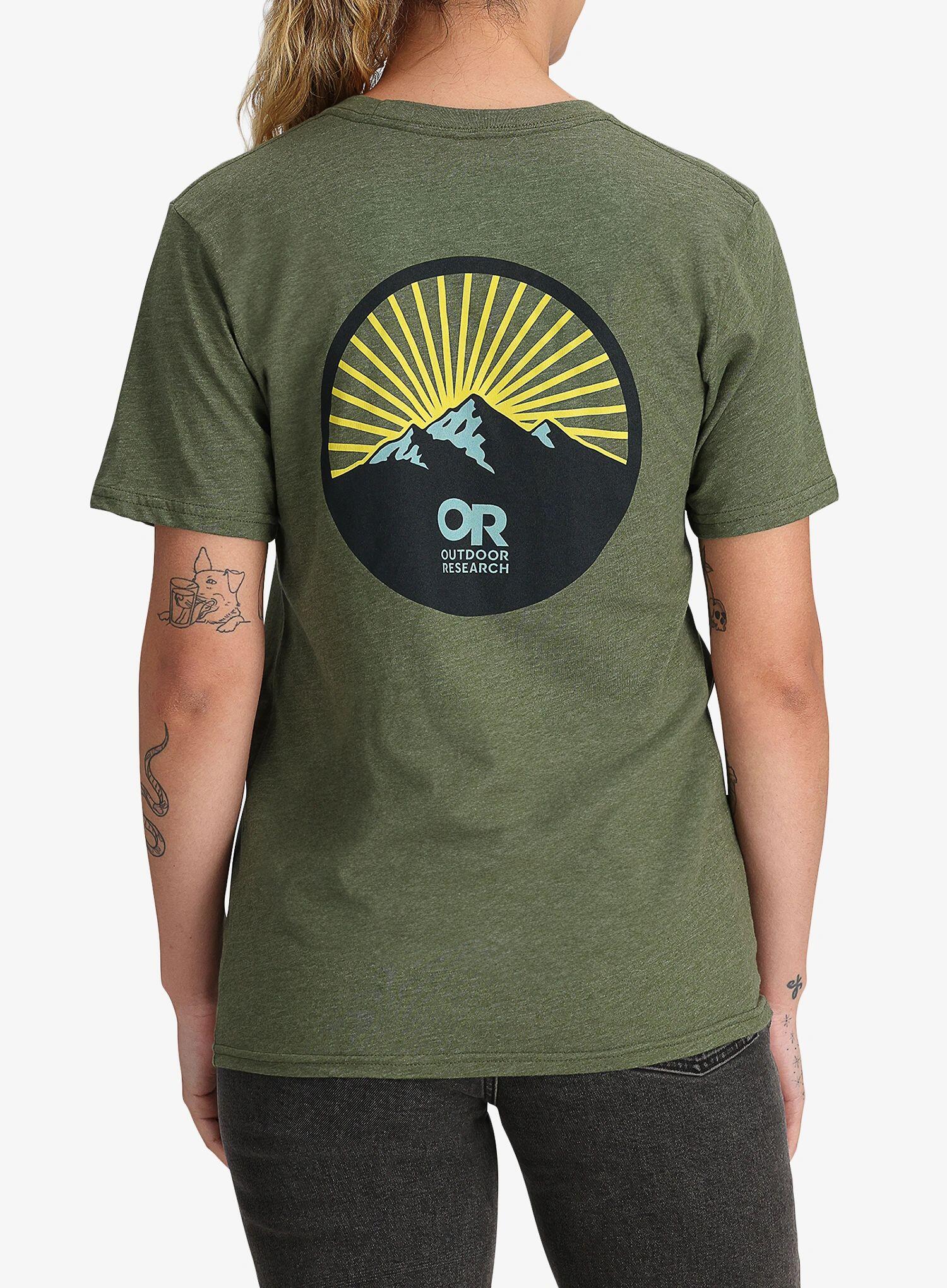 Koszulka bawełniana Outdoor Research Spoked Logo T-Shirt 2/4