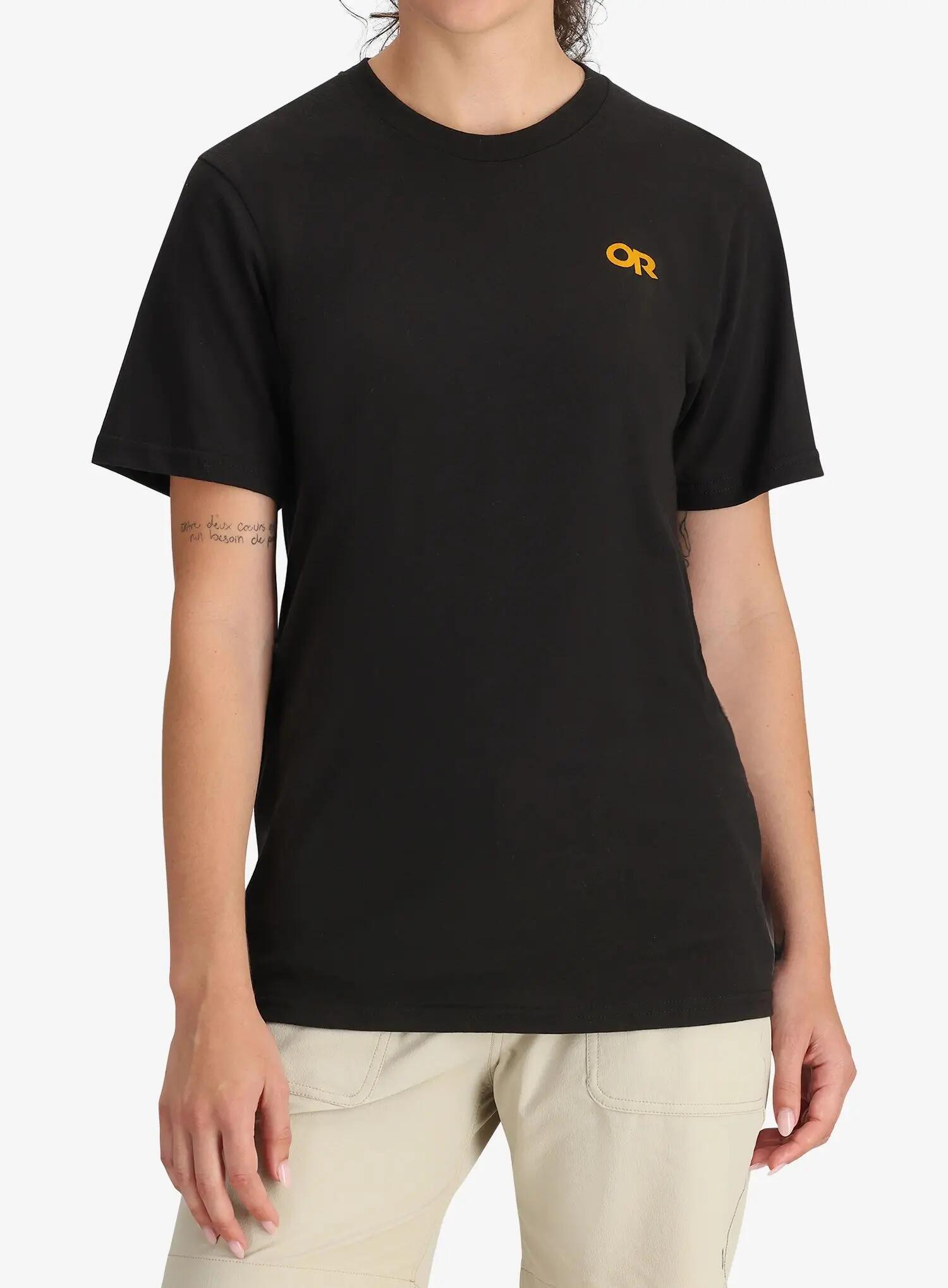 Koszulka bawełniana Outdoor Research Spoked Logo T-Shirt 1/2