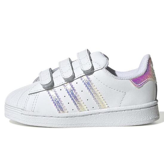 Zapatillas Adidas Original Superstar Cf I Blanco NIño