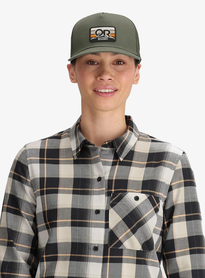 Czapka z daszkiem Outdoor Research Advocate Trucker Hi Pro Cap - ranger green