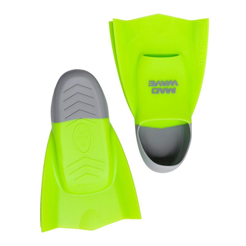 Palmes d'entraînement Mad Wave Propellor Max - Vert - Taille 36-37