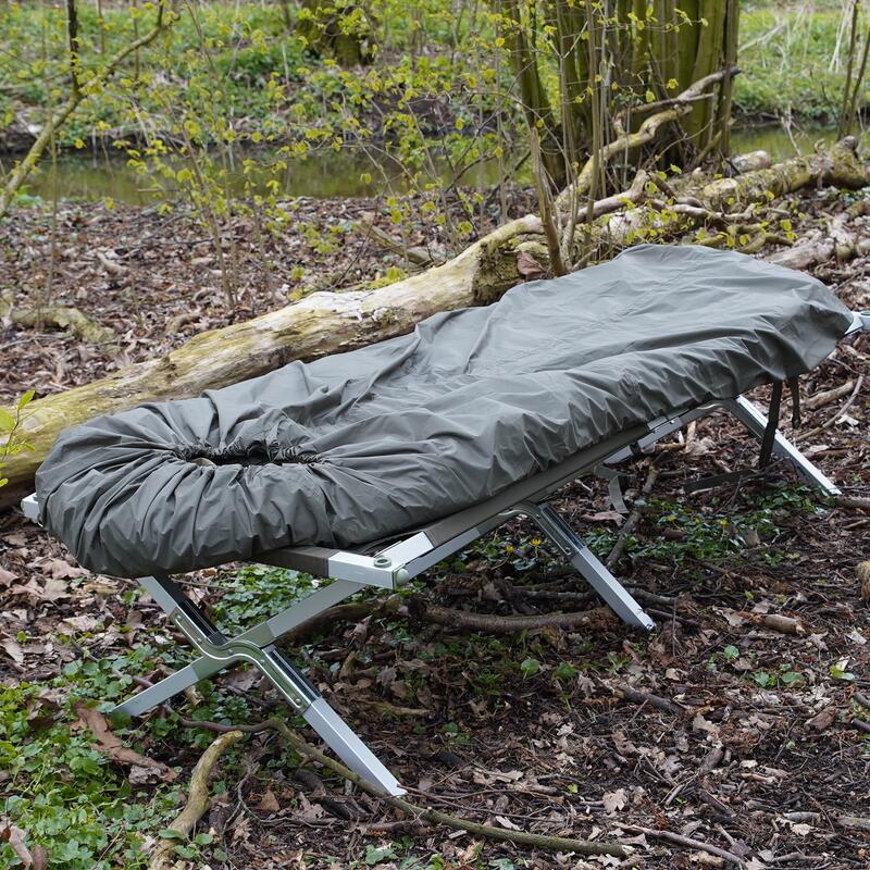 Coprisacco a pelo modulare per esterni 255 x 92 cm - Verde - Adulti 3/5