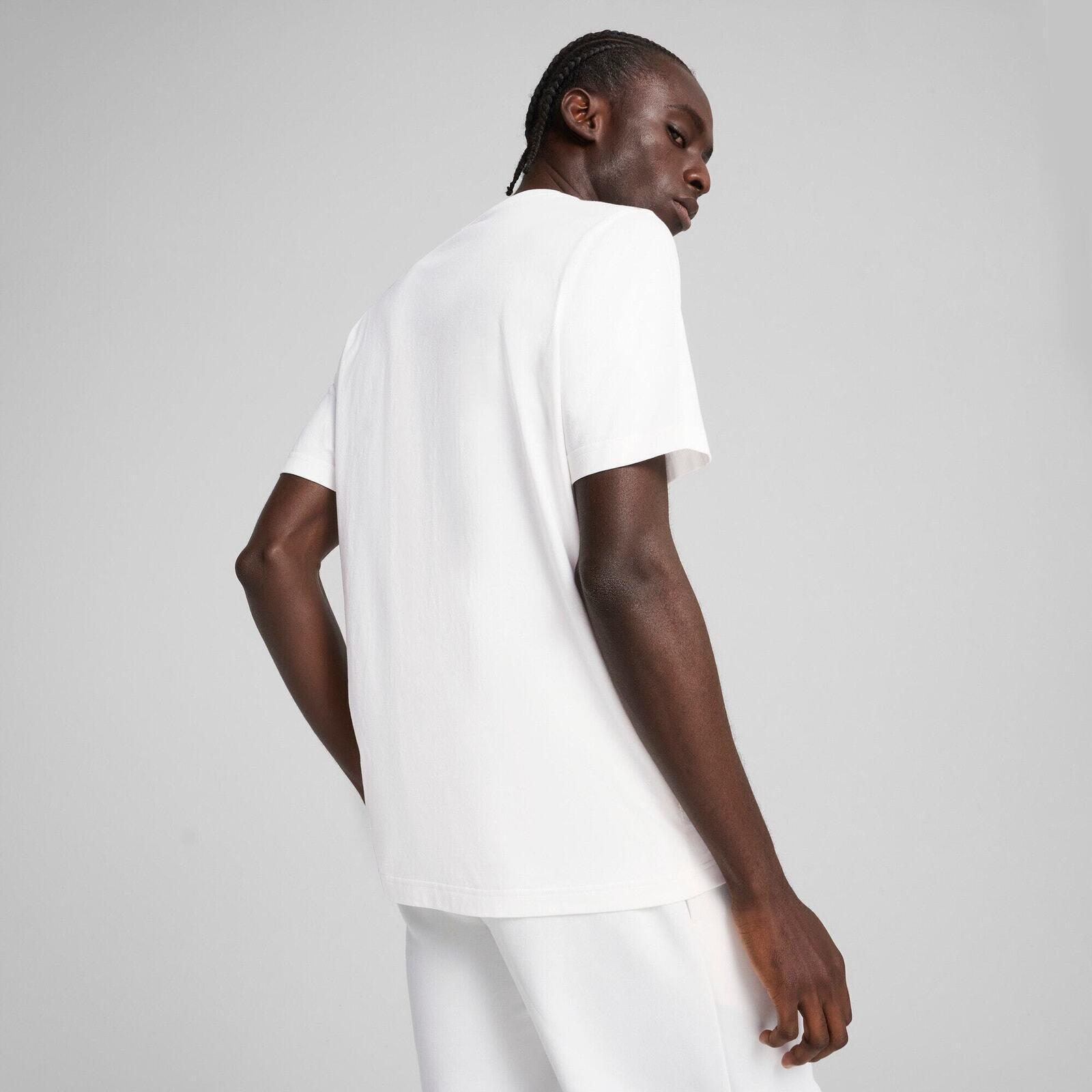 T-shirt Puma Love United Tee, Wit, Mannen 2/5