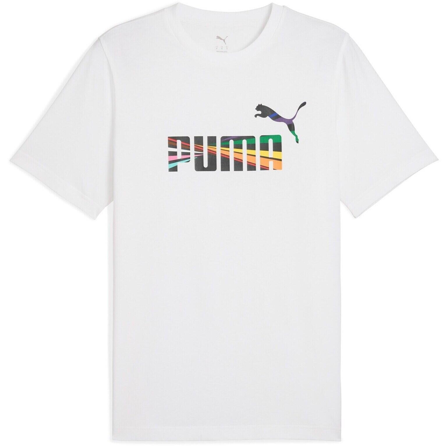 T-shirt Puma Love United Tee, Wit, Mannen 4/5