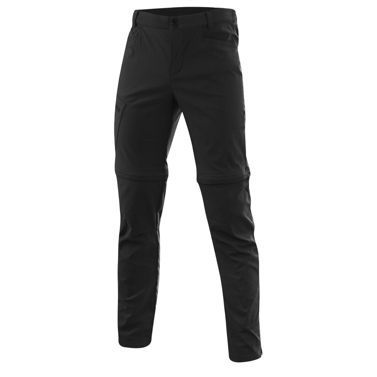 Loeffler - Pantalon De Randonnée Zip-off M Zip-off Trekking Pants Csl - Noir - Pantalon Modulable - Noir - 54 - Decathlon