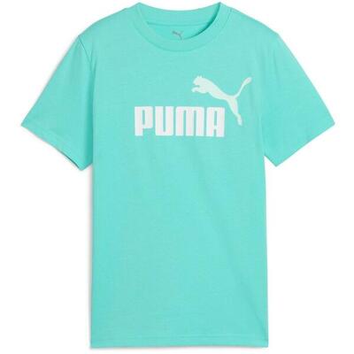 T-shirt puma ess 2 color no.1 logo tee b. blauw. kinderen