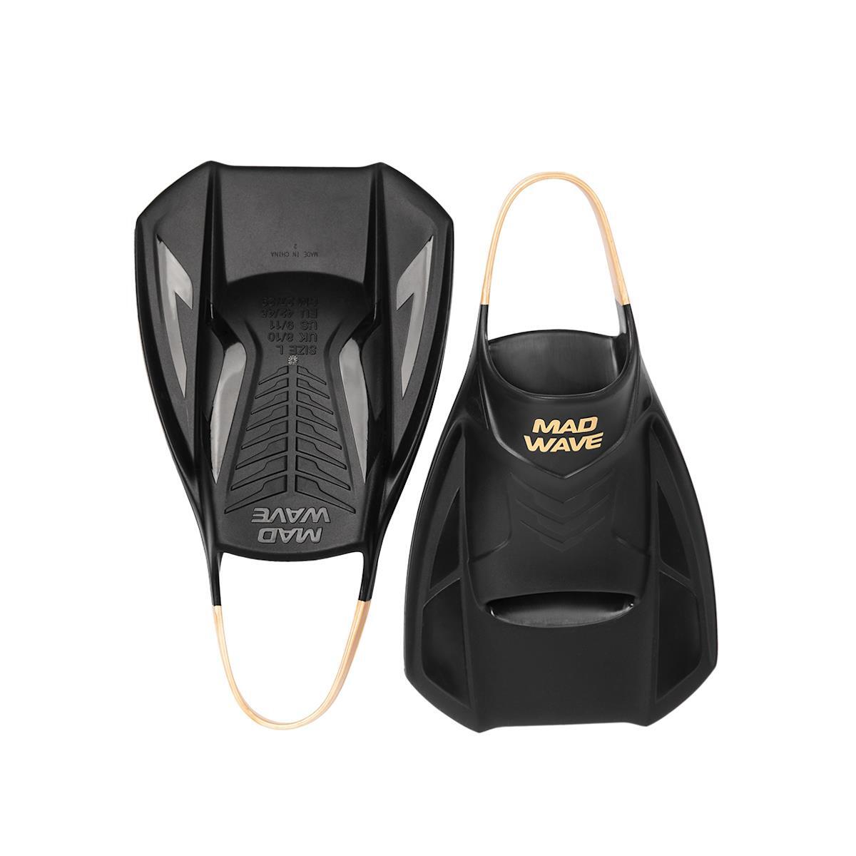 Aletas de entrenamiento Mad Wave con talón abierto - Talla S / EU34-37 5/6