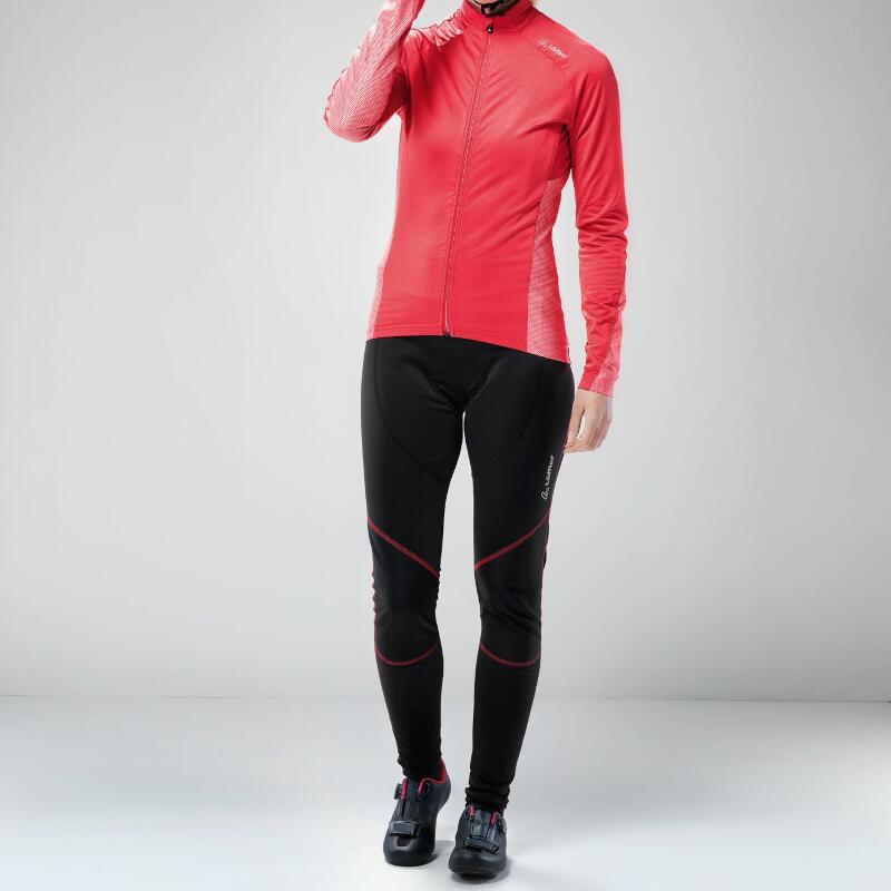 Pantalon de cyclisme long W Bike WS Elastic pour femme-noir 5/5