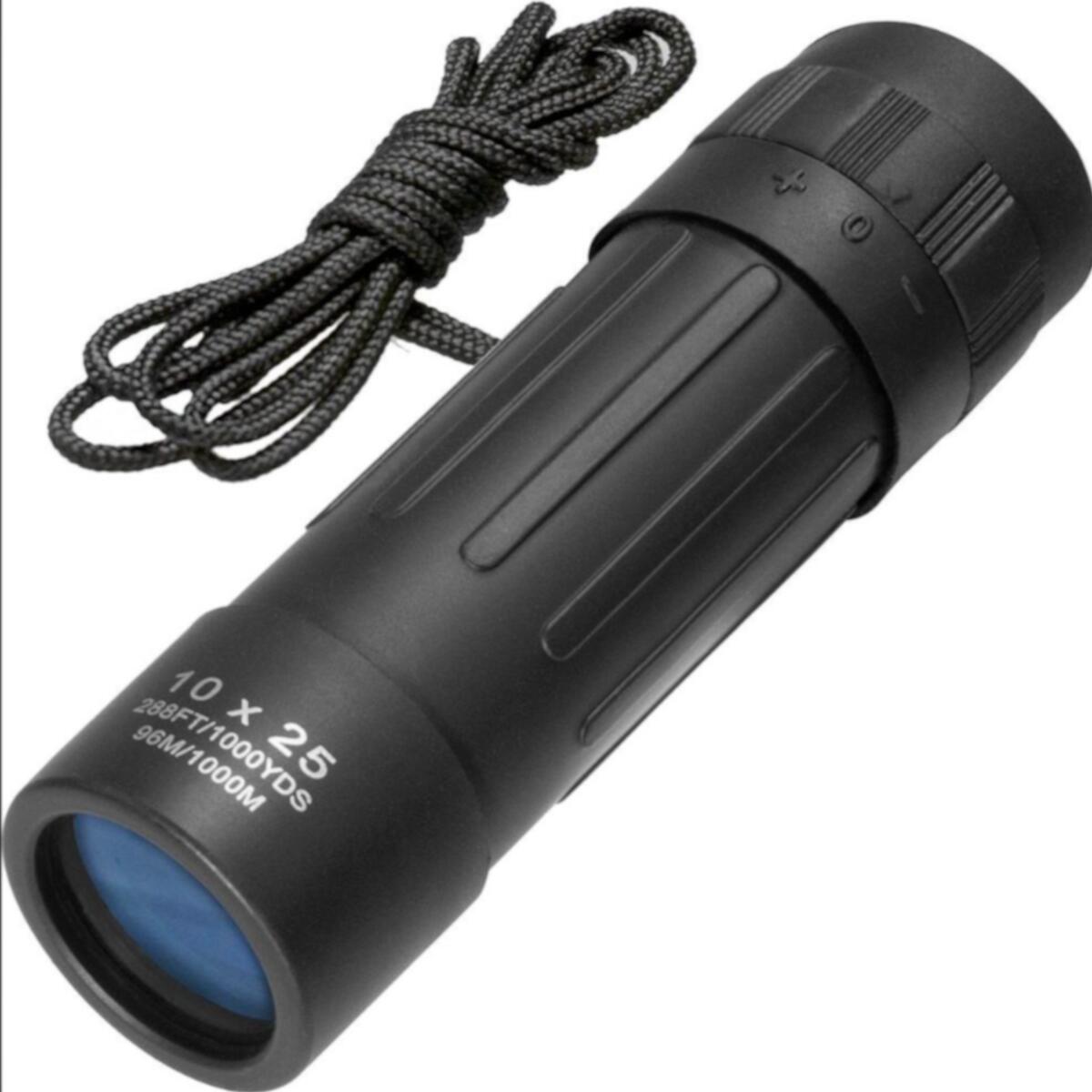 BARSKA Monoculare Lucid View Mono 10x25 - Nero