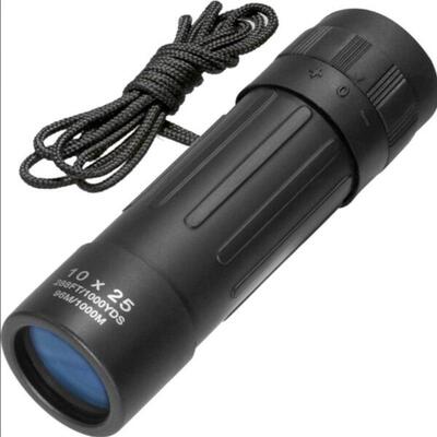 Monokular Lucid View Mono 10x25 - Schwarz