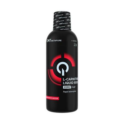 L-carnitine liquid 6000 framboos - 500 ml