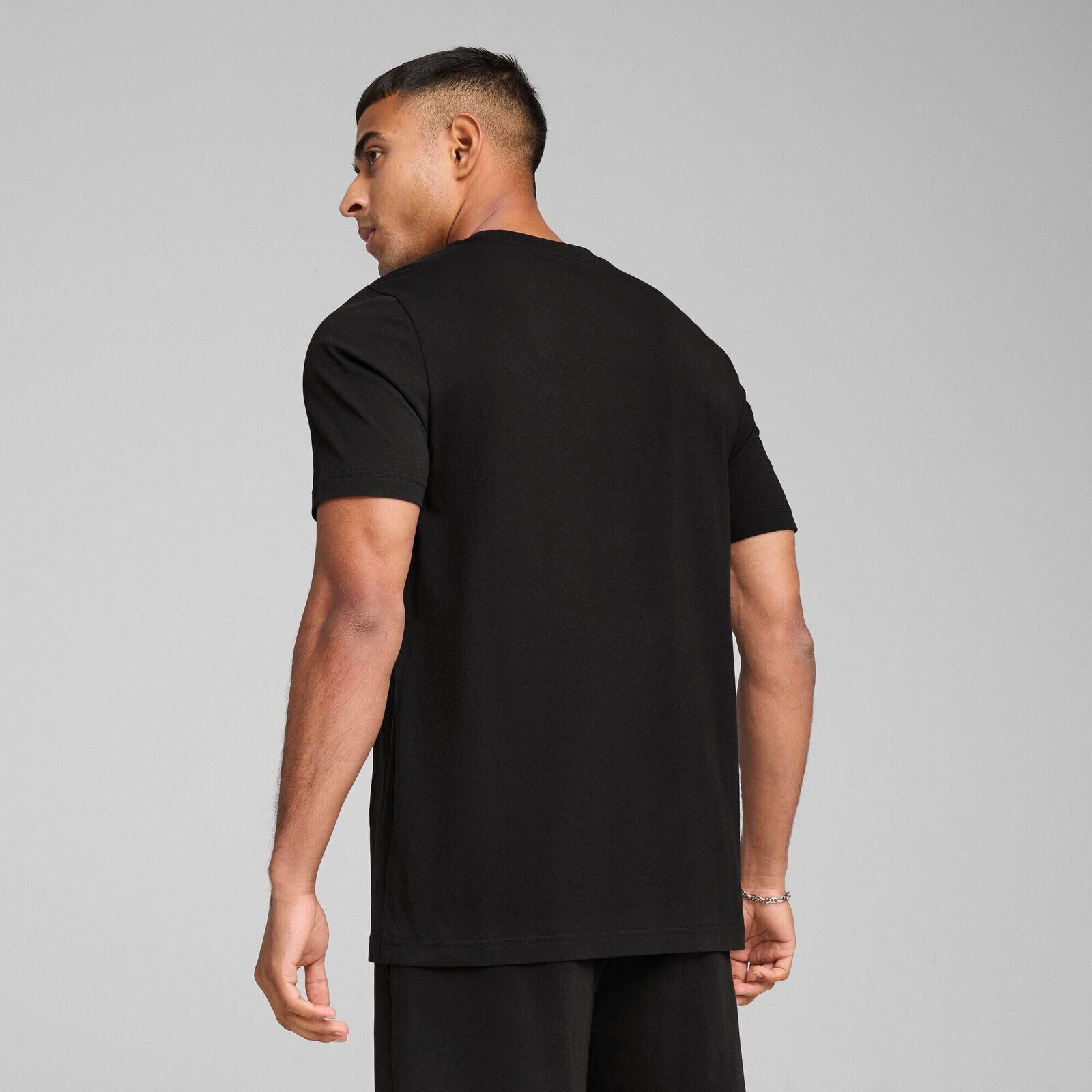 T-shirt Puma Love United Tee, Noir, Hommes 2/5