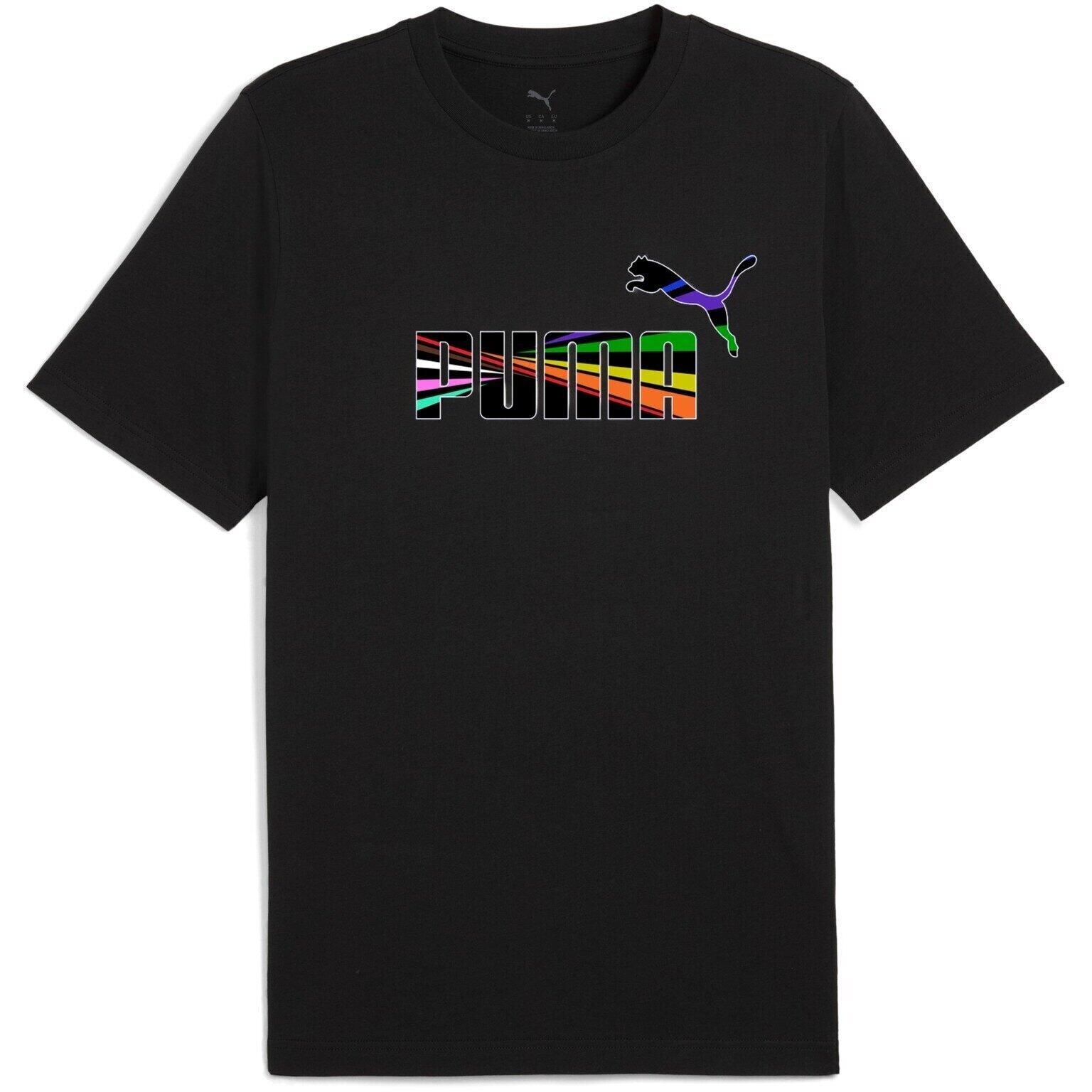 T-shirt Puma Love United Tee, Noir, Hommes 4/5