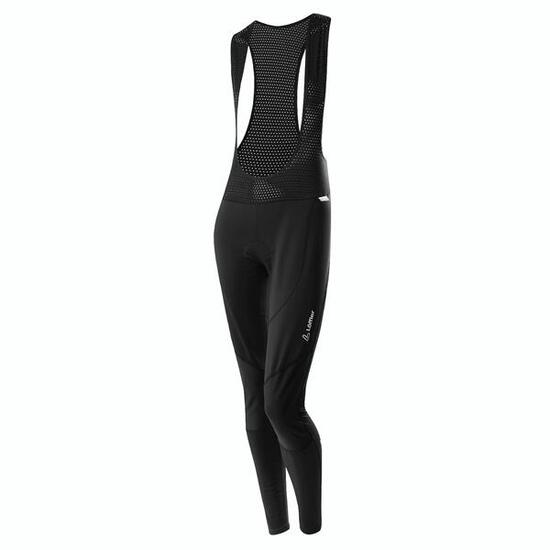 Pantaloncini da ciclismo lunghi W Bike WS Elastic da donna - Nero