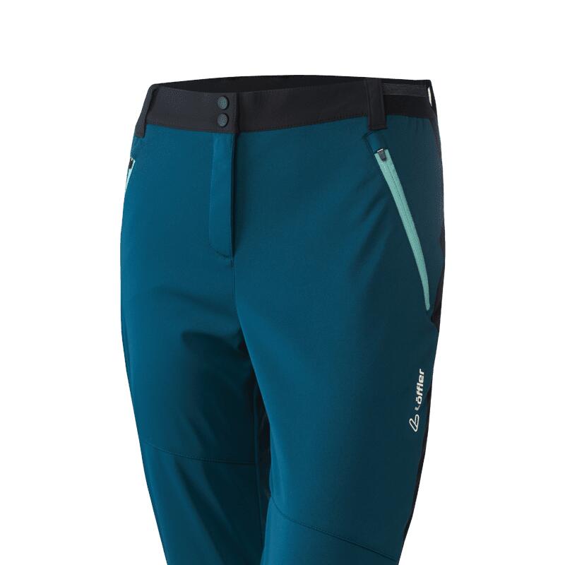 Pantalons de randonnée pour femme W Touring Pants Pace WS Light Teal-Green Blue 4/5