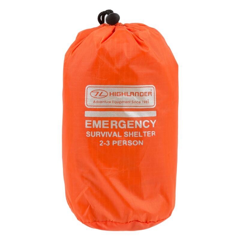 Noodtent Emergency Survival Shelter 2-3 personen - Oranje 2/5