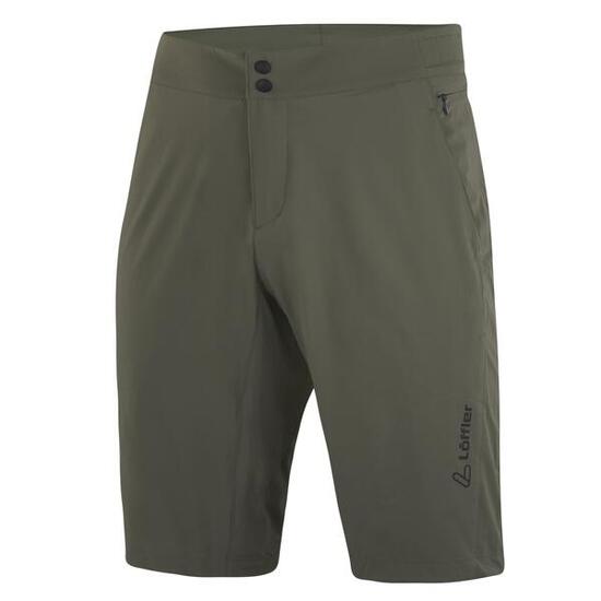 Pantaloncini da ciclismo corti M Bike Shorts Grav-E ASSL da uomo - Verde oliva