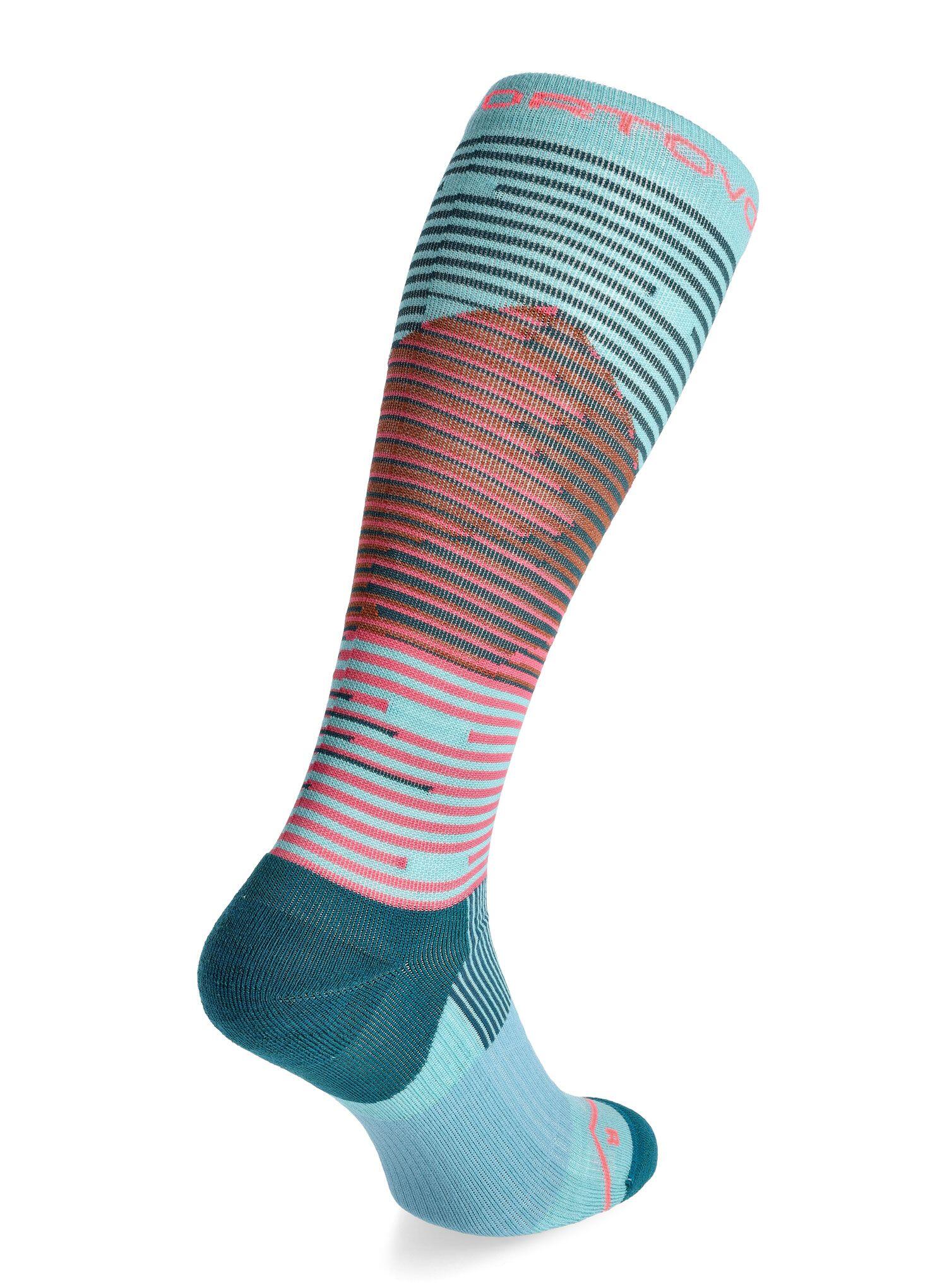 Skarpety damskie merino Ortovox All Mountain Long Socks 2/4