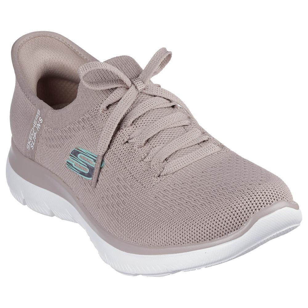 Turnschuh DAMEN Skechers Slip-in Summits New Daily BLAU 2/5