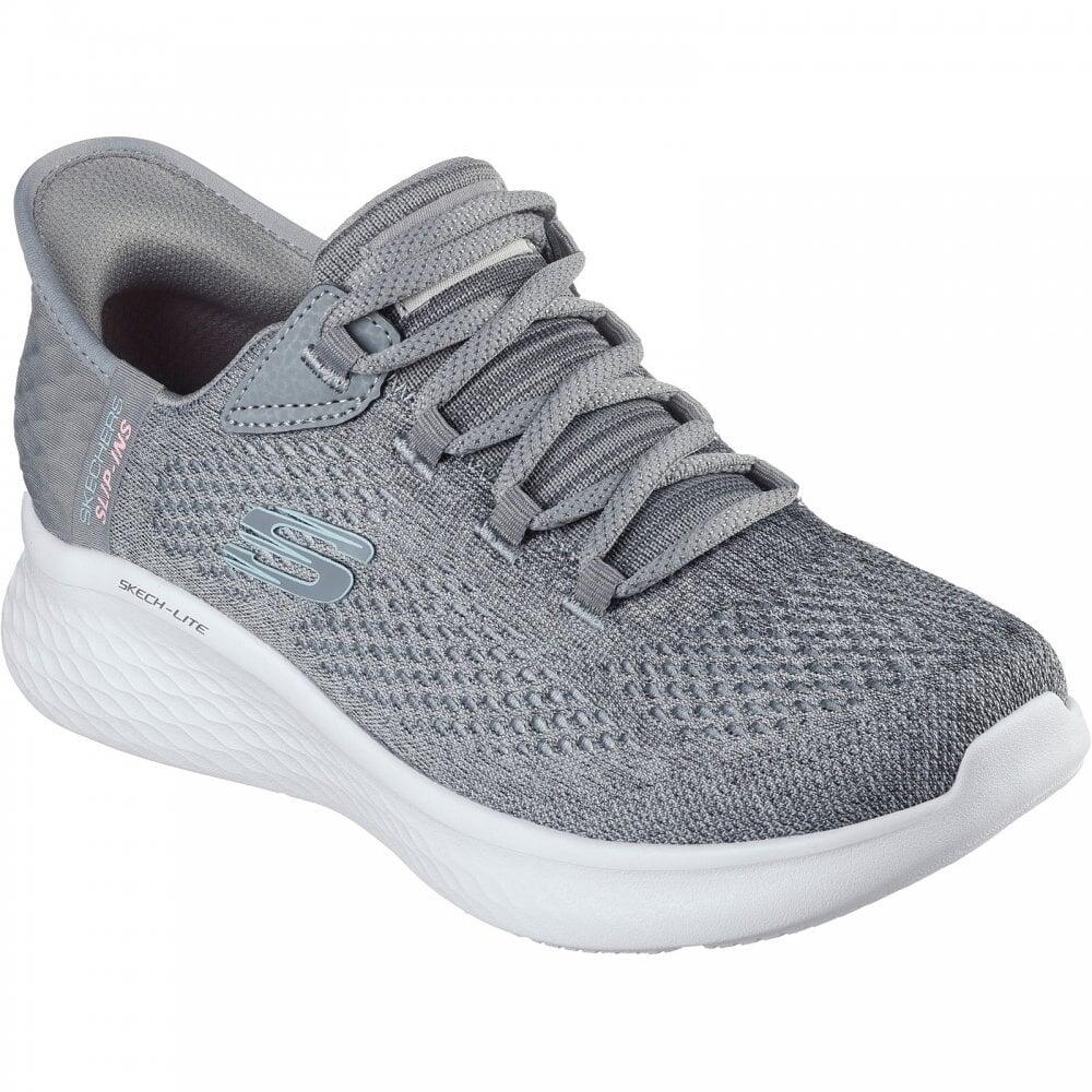 Turnschuh DAMEN Skechers Slip-ins Skech-lite Pro - Natural Beauty GRAU 6/7