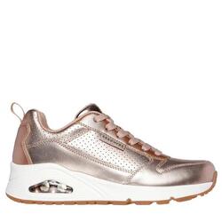 Baskets Camara Aire FEMME Skechers Uno Air Metallixs ROSE
