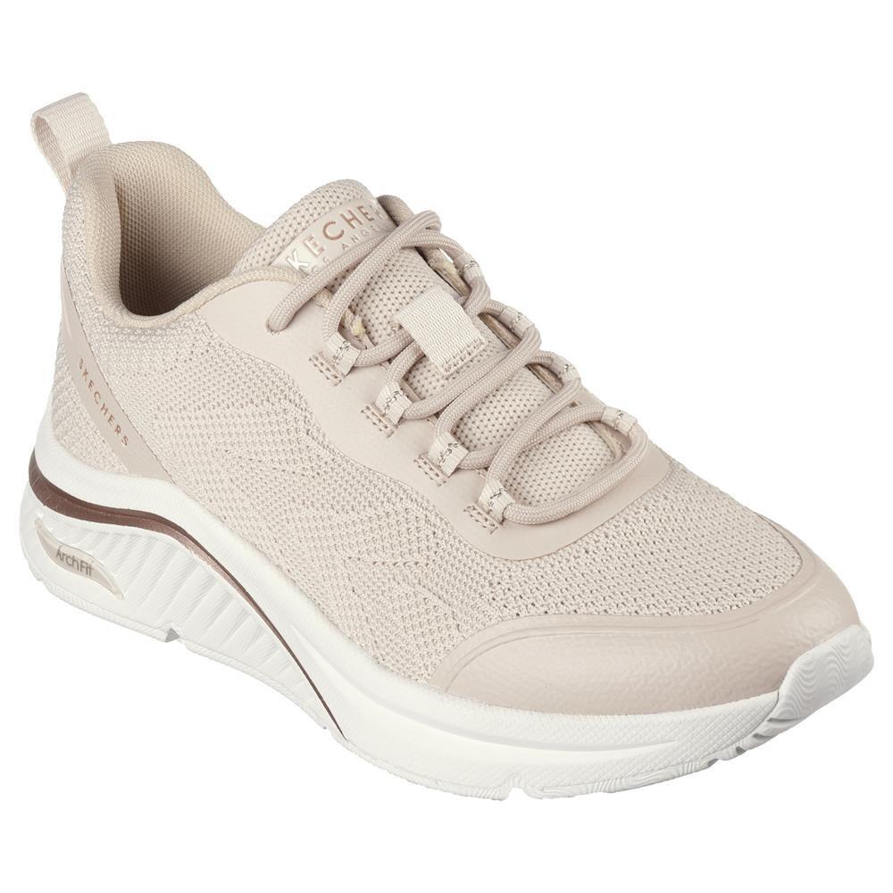 Baskets FEMME Skechers Arch Fit S-miles Sonrisas BEIGE 2/5
