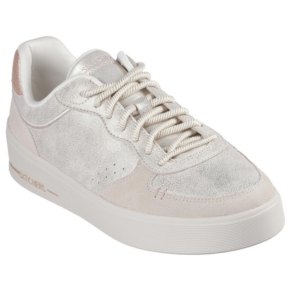 Baskets FEMME Skechers Hiland Shimmering Splendid BEIGE Metal 2/5