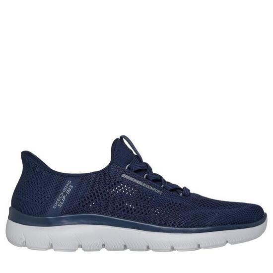Zapatilla Hombre Skechers Slip-ins Summits -perfo Malla Azul