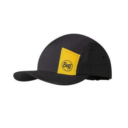 Casquette 5 Panel Go Unisex Buff Noir L/XL