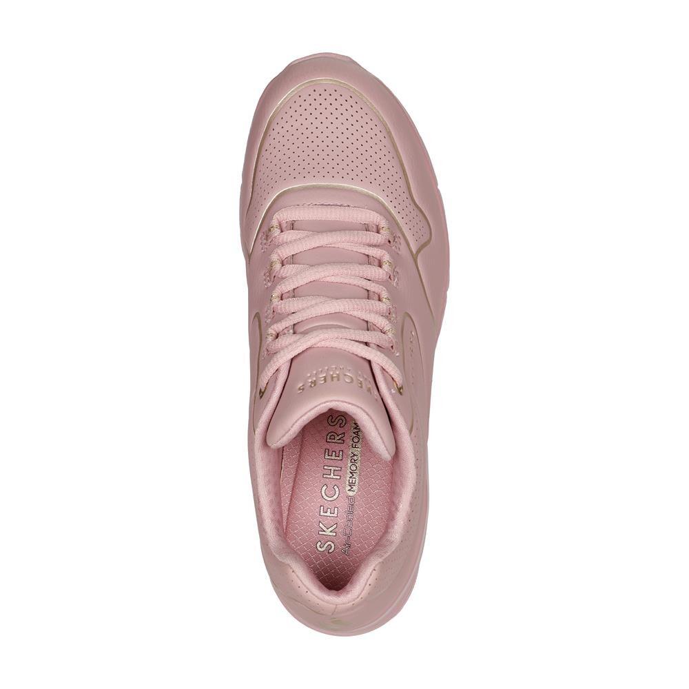 Baskets Camara Aire FEMME Skechers Uno 2 - Golden Trim ROSE 2/5