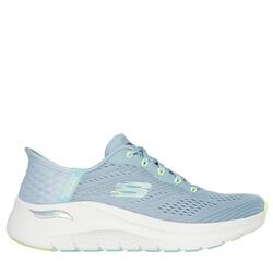 Baskets FEMME Skechers Slip-ins Arch Fit 2-0 Glow Easy Chic BLEU
