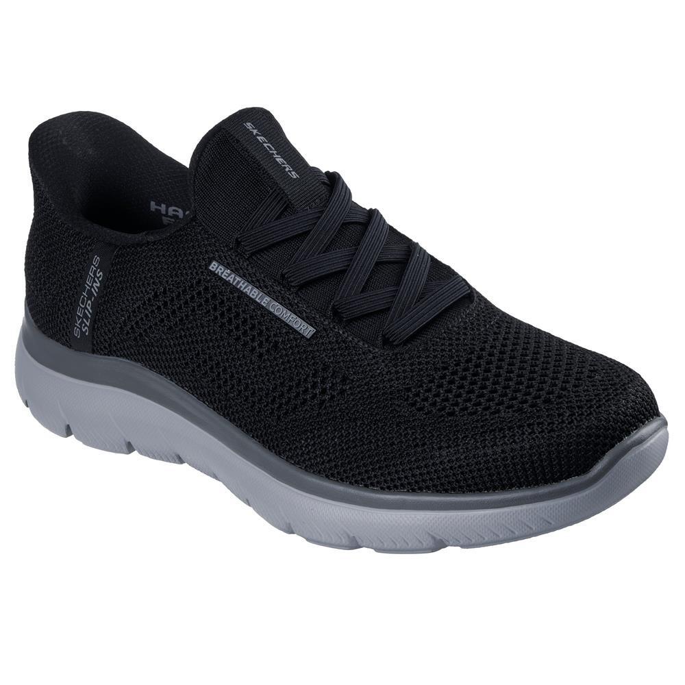 Baskets HOMME Skechers Slip-ins Summits -perfo mesh   NOIR 2/5