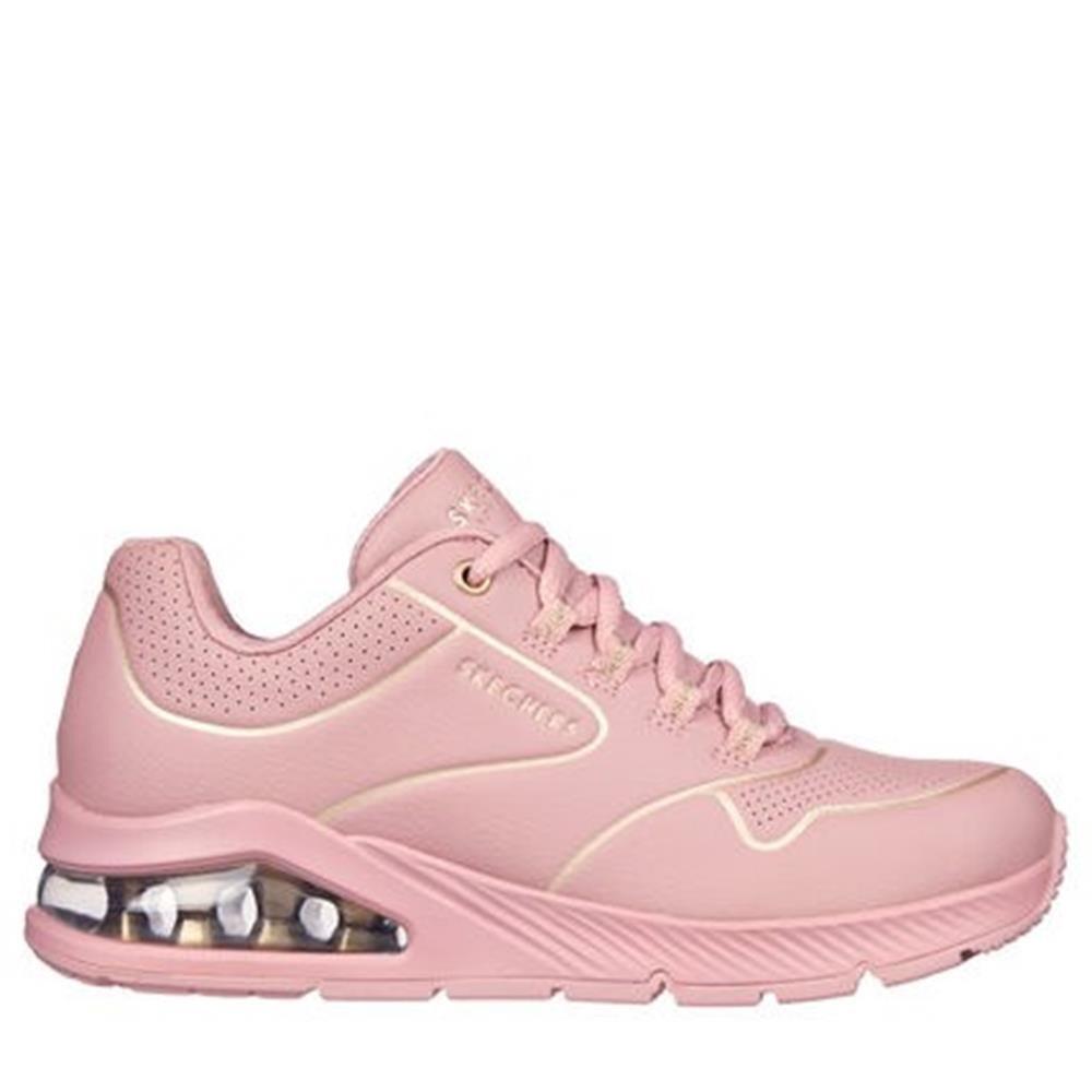 Baskets Camara Aire FEMME Skechers Uno 2 - Golden Trim ROSE 1/5